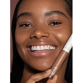 ILIA - True Skin Serum Concealer | Non-Comedogenic, Cruelty-Free, Vegan, Safe For Sensitive Skin, Reduces Appearance of Dark Circles + Blemishes (Cayenne SC6.5, 0.16 oz | 5 ml)