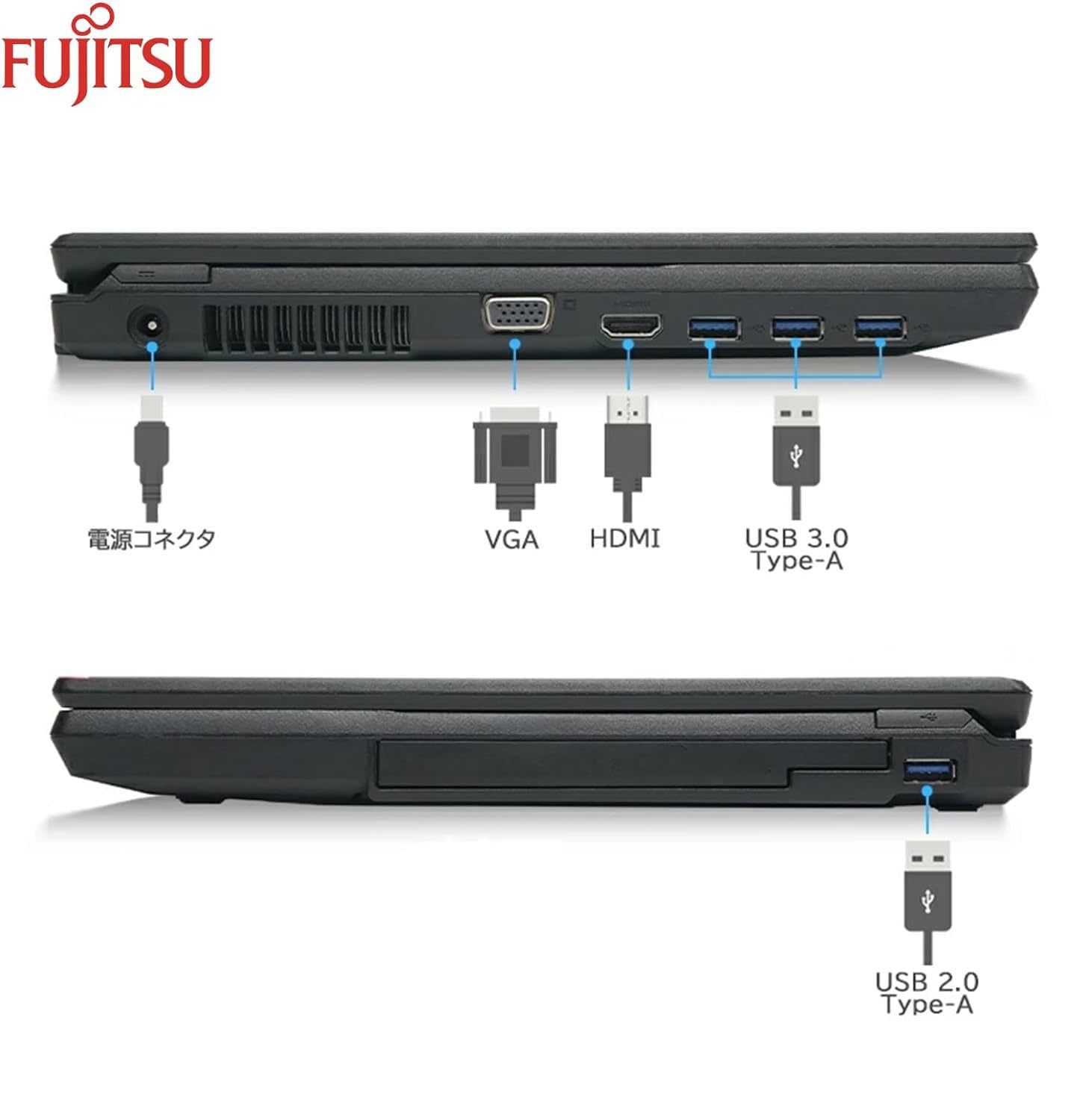 Amazon.co.jp: 【整備済み品】富士通 LIFEBOOK A577 ノートパソコン