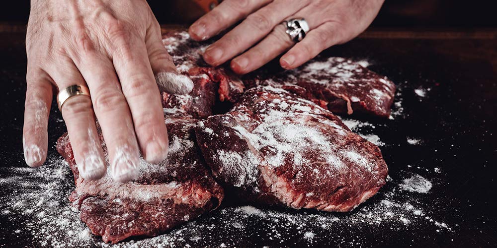 Kalbs-Bäckchen 1.000g - für die Küche zum Schmoren, nicht eingeschnitten & küchenfertig pariert, keine Abschnitte - zart, saftig, aromatisch - wird gefroren versendet