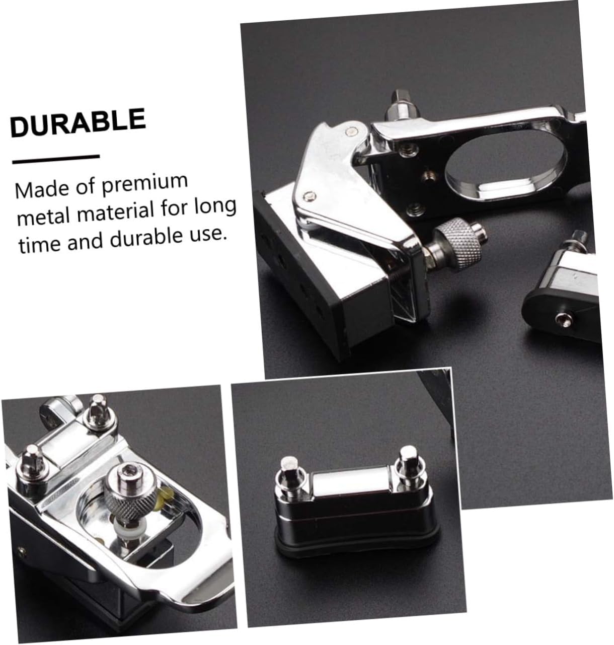 Gatuida Snare Drum Regulator Tool Throw Off Butt End Durable Drum Parts for Easy Installation Smooth Polished Finish Replacement
