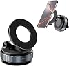 Coverzone Wireless In-Car Cell Phone Holder In-Car Mount Super Powerful Vacuum Magnetic Phone Holder K007