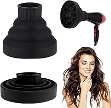 Universal Hair Diffuser, Folding Hair Curling Diffuser Tip, Portable Suitable for Dryer, Silicone Hair Dryer Tip