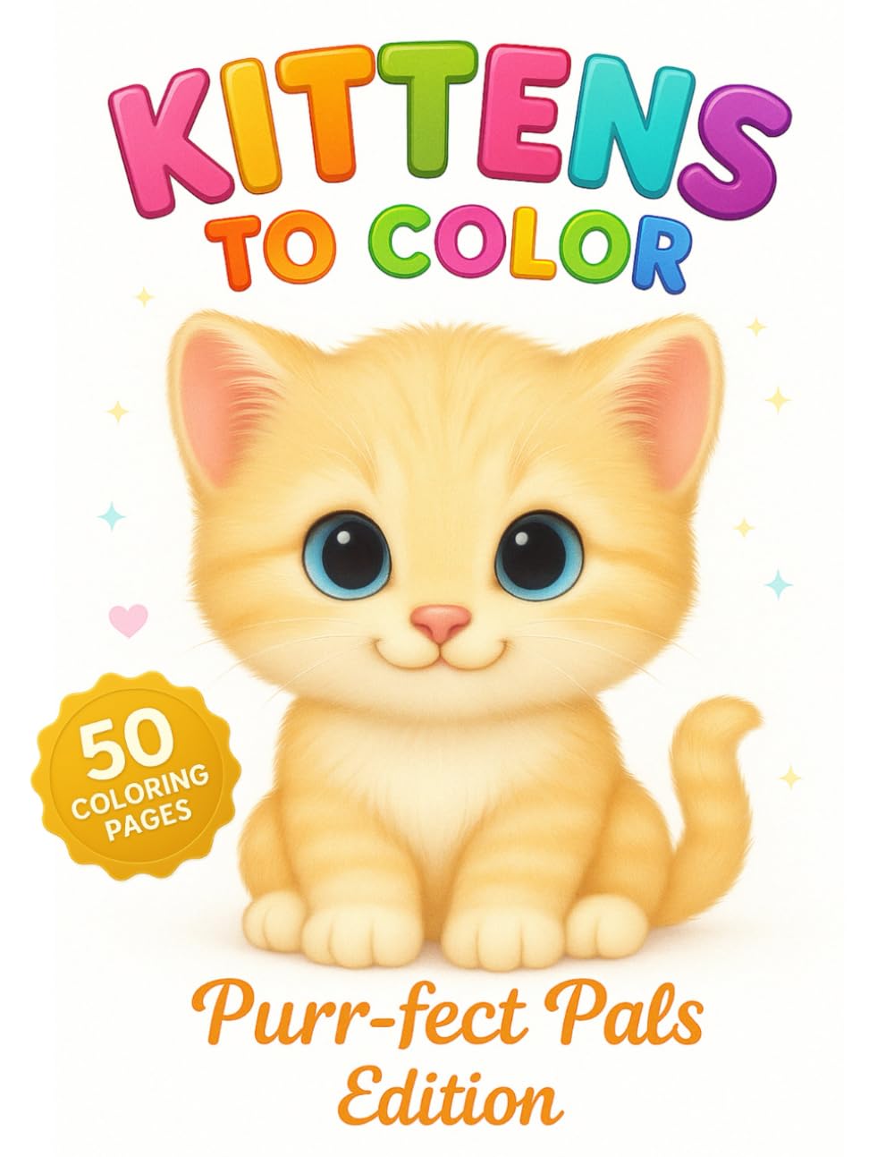 Kittens To Color: Purr-fect Pals Edition