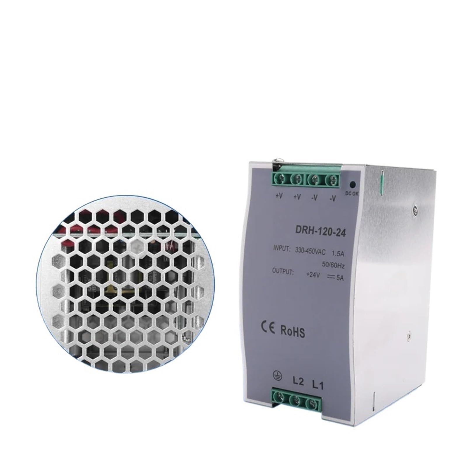 BALYDLUL DRH-120-24 Switching Power Supply 380AC 120W Power Supply Switch-A55K