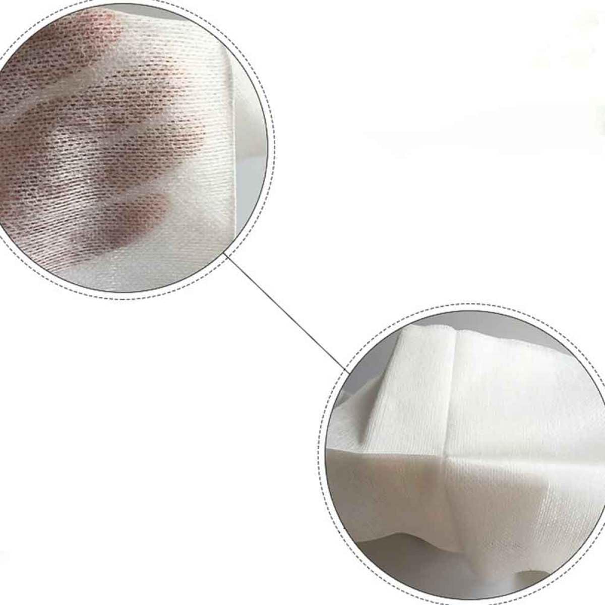 UKCOCO Garze Sterili 10X10 CM Non Tessuto 300 Pezzi, Compresse Assorbenti per Ferite e Medicazione, per Uso Domestico e Saloni di Bellezza