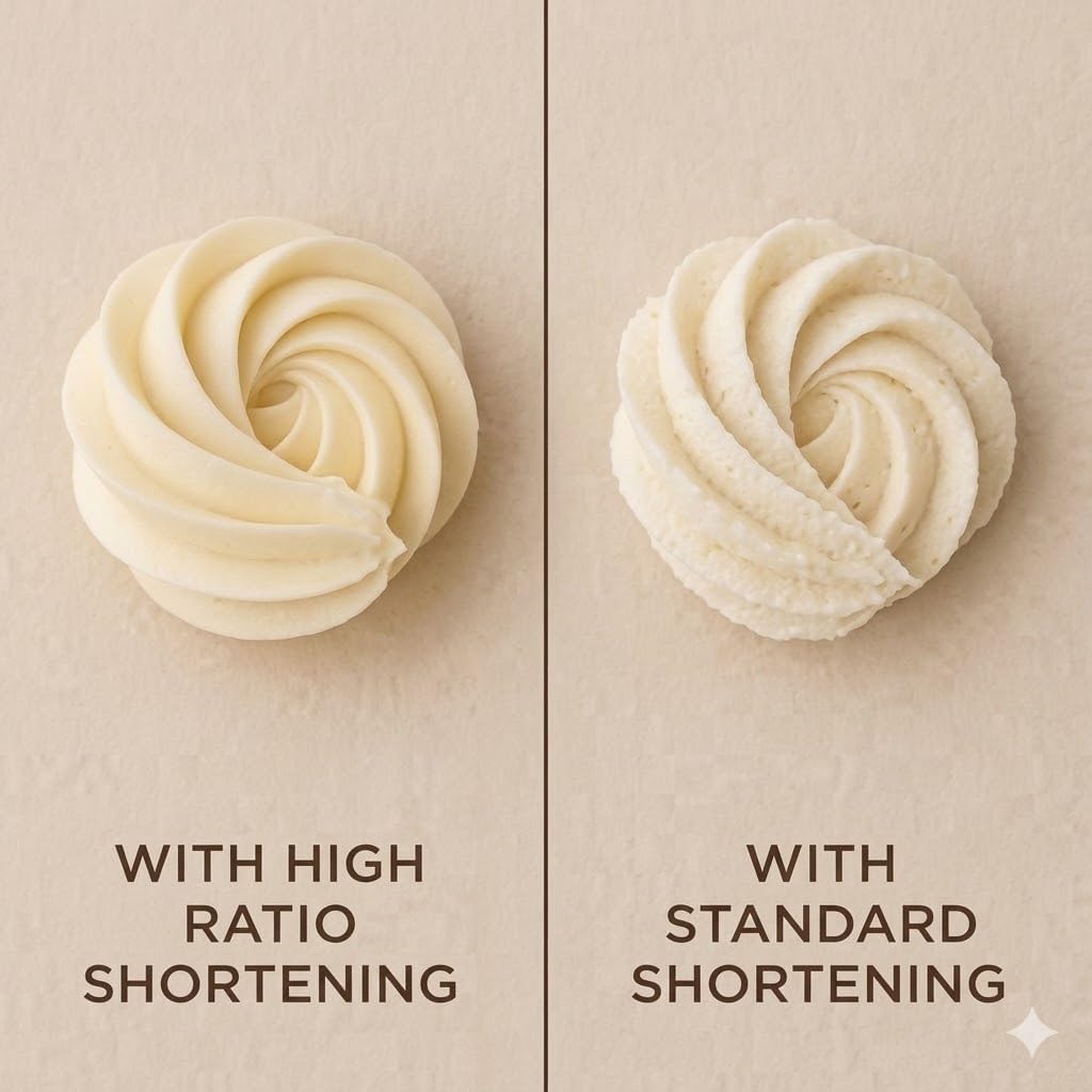 Oasis Supply, High Ratio Flex Icing Shortening, Zero Trans Fat, Premium Solid Shortening, Golden Style (2.5 LBS.)