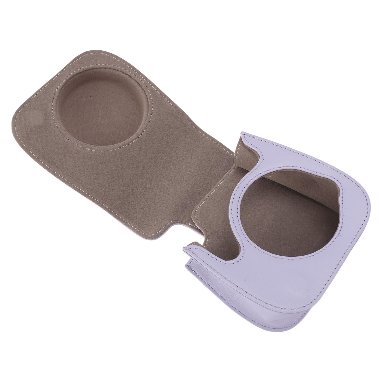 Mini 12 Elegante Custodia per Fotocamera in Pelle PU Borsa a Tracolla Portatile per Visualizzazione Foto per Mini 12 (Viola)