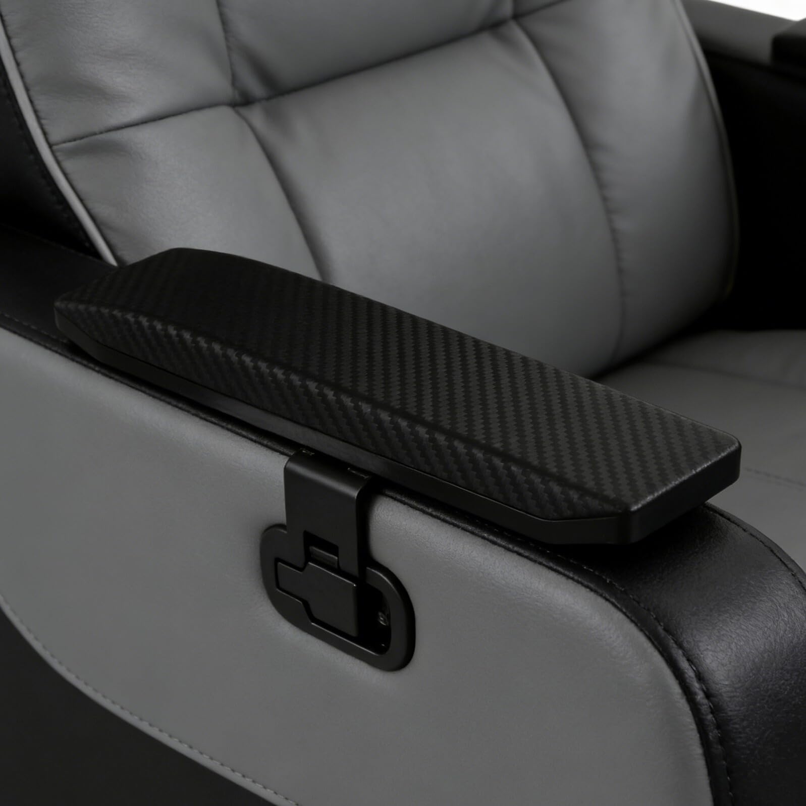 Reposabrazos Ergonómicos de PU Negro, 2 Piezas para Silla