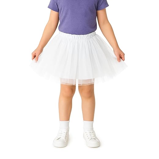 KIDS Saia Tutu Infantil de Tule com LED – Fantasia Colorida e Divertida para Festas, Eventos, Carnaval, Halloween