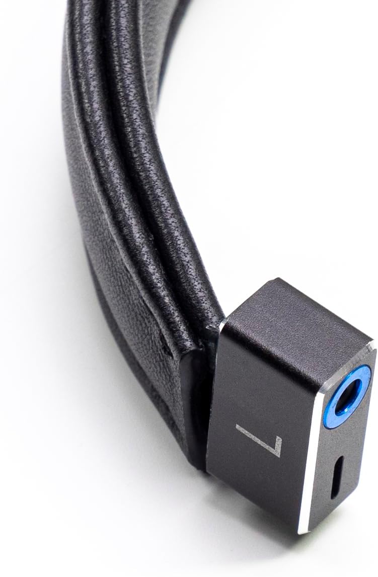 True Lambskin Leather Head Pad Aluminum Alloy Removable Headband Steel Beam Compatible with Grado SR60e SR60i SR80e SR80i SR125e SR225e SR325e SR325i RS GH 1 2 3 4 Alessandro MS-1/2 PS GS