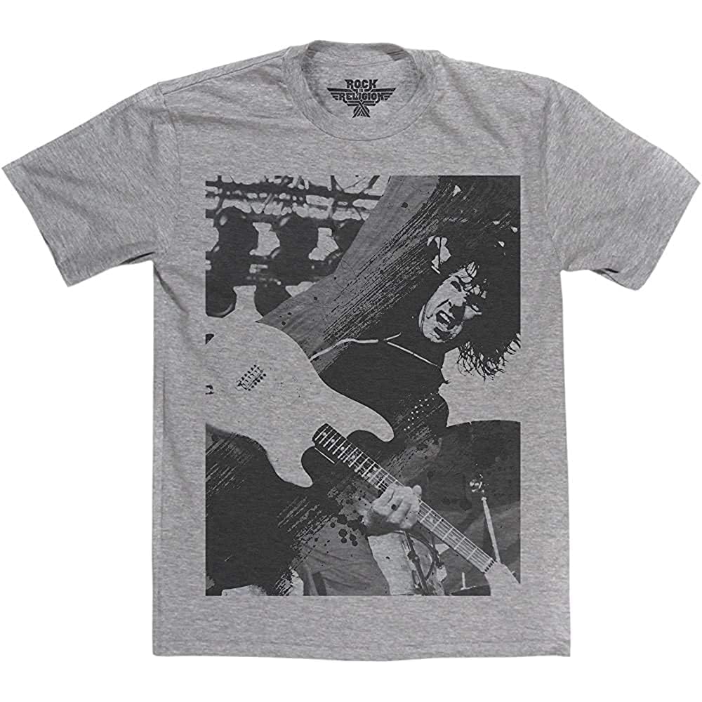 Tieguan Men's Grey At Gary Moore T-Shirt Xxl