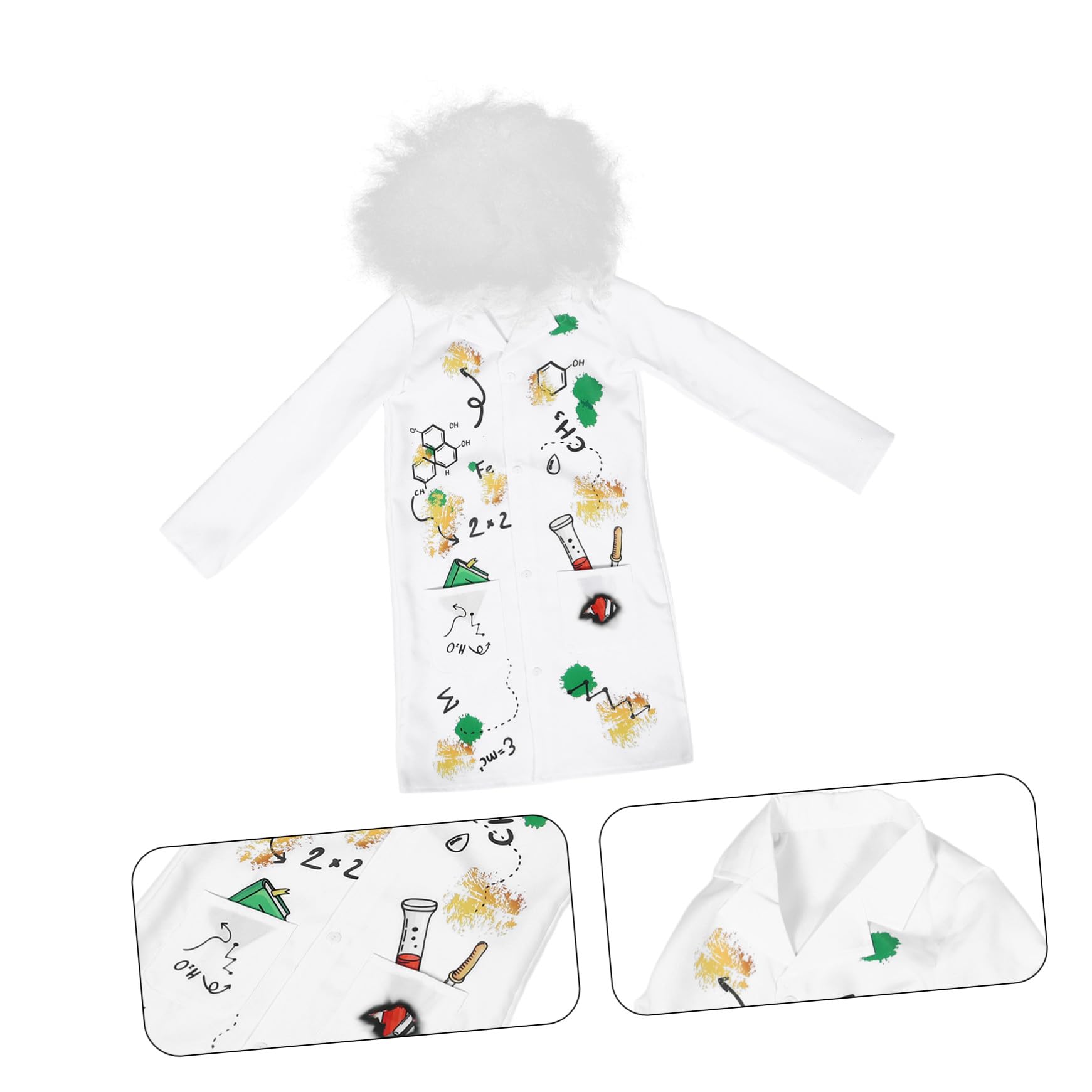 Vestito Da Scienziato Per Vestito Da Dottore Camice Da Scienziato Per Costume Da Camice Da Laboratorio Per Costume Da Dottore Per Per Piccoli