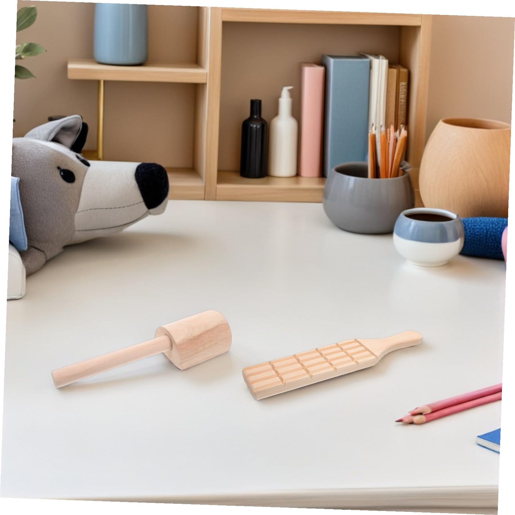 3 Piezas Herramientas De Para Herramienta De Escultura De Arcilla De Bricolaje Beige