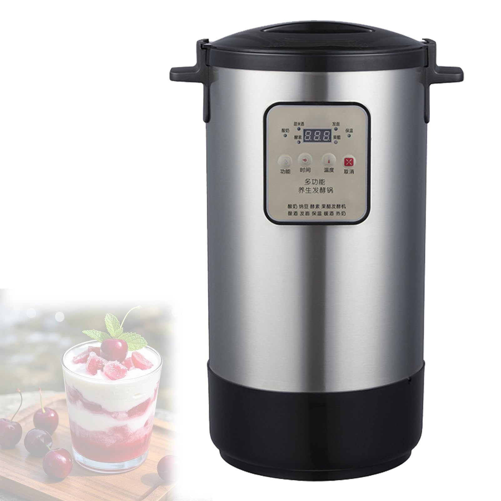 Yaourtière automatique 12L : desserts frais et sains pour vos repas en famille