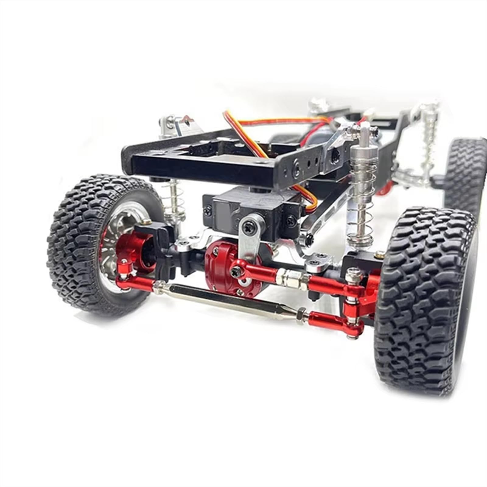 Compatible con MN para MN78 D90 D91 D96 para MN98 para MN99S Repuestos para Coche De Control Remoto Actualización del Conjunto De Eje Delantero Y Trasero Accesorios RC