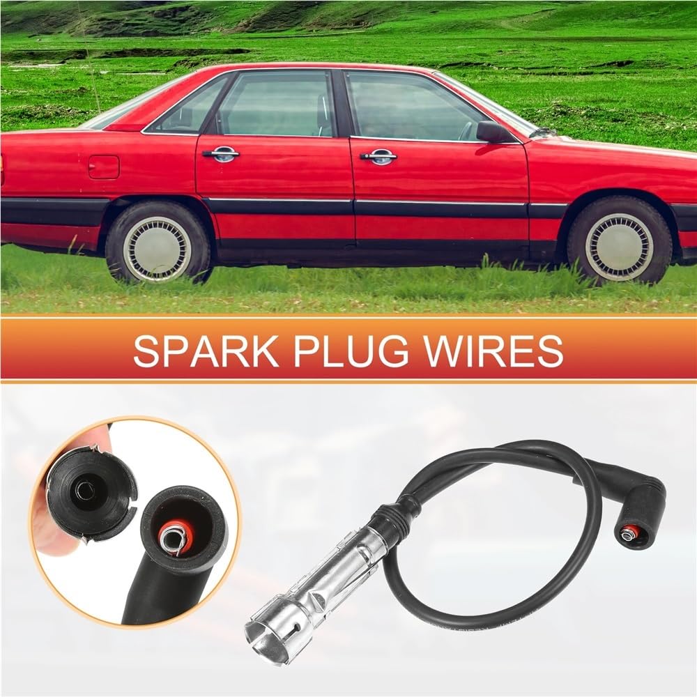 Câble d'allumage 437998031B 305998031 pour VW Passat 1983-1988, câble de Bougie d'allumage, câble de Bobine d'allumage