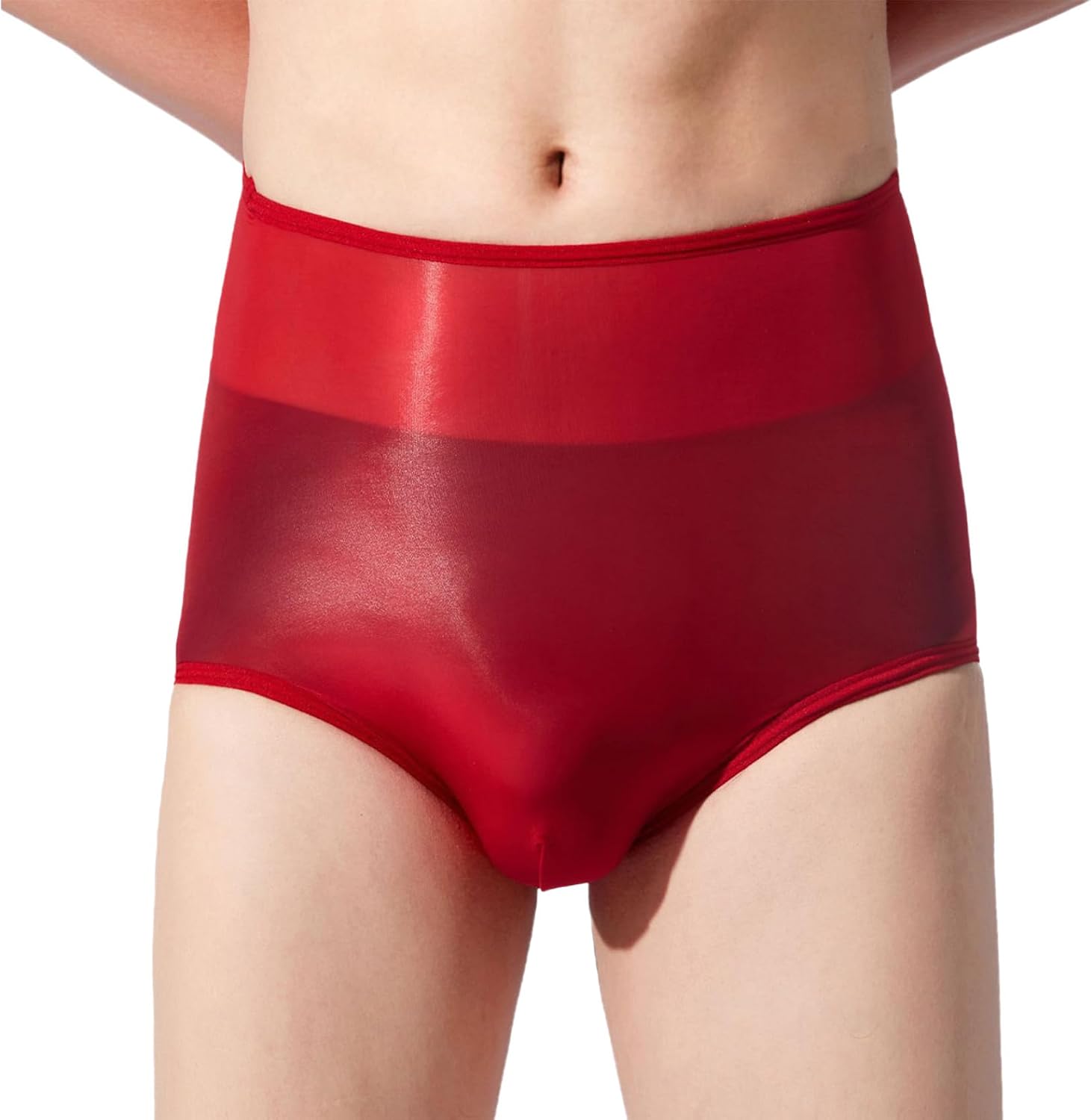 Sywiyi Adult Pajamas Panty Enhancing Bulge Pouch Sissy Lingerie