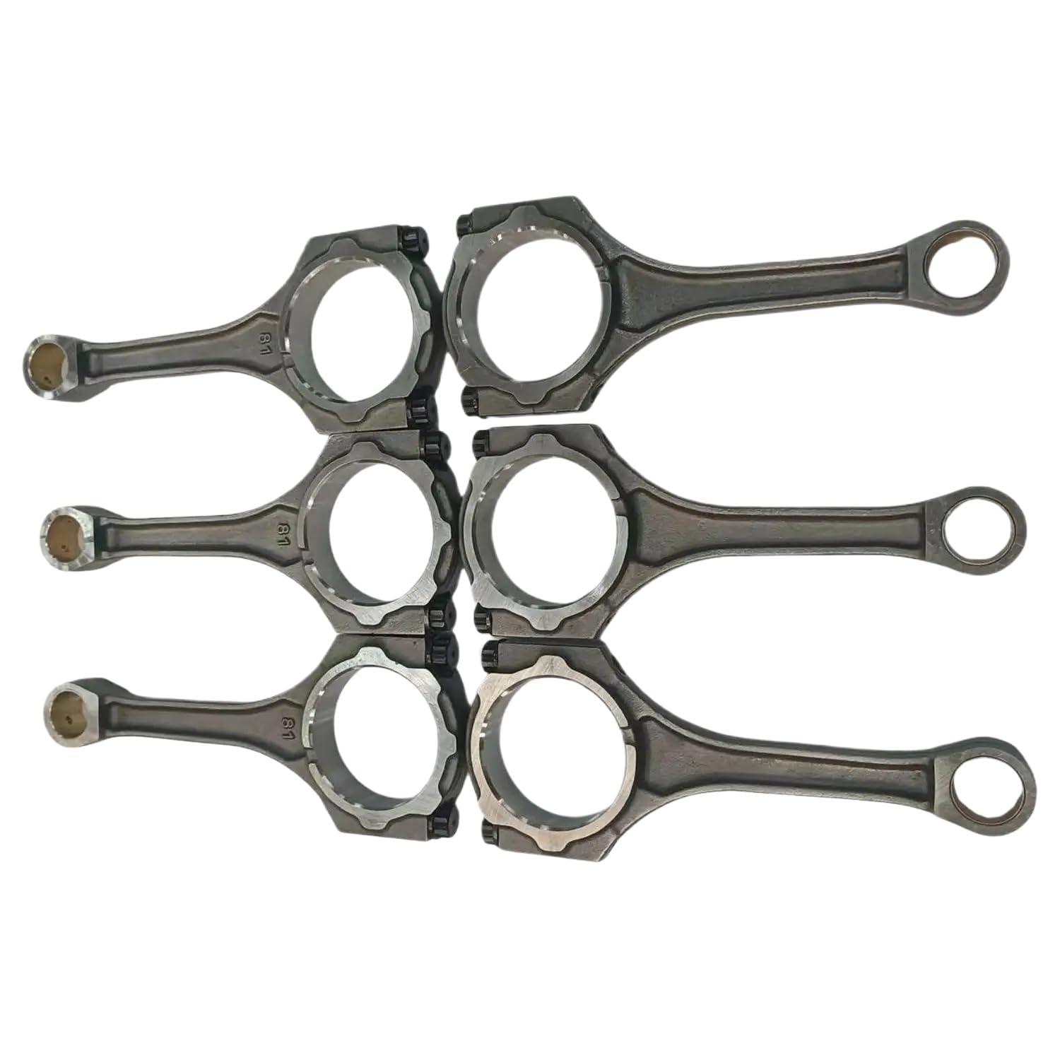 Bielles 13201-39126 6 pièces compatibles avec 4Runner FJ Tacoma Tundra 1GRFE 1GR-FE 4.0L 2003-2009