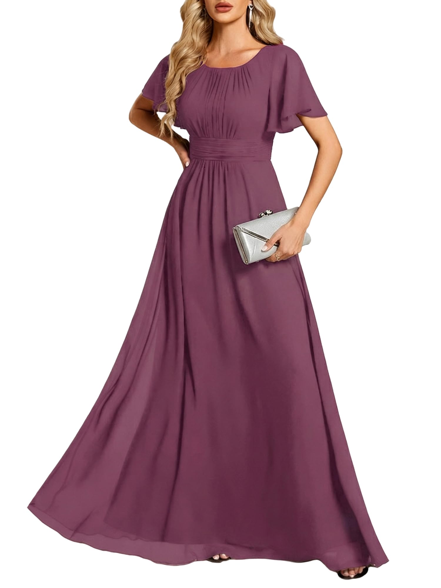 Ever-Pretty Women's Chiffon Formal Dress Mother of the Bride Dresses