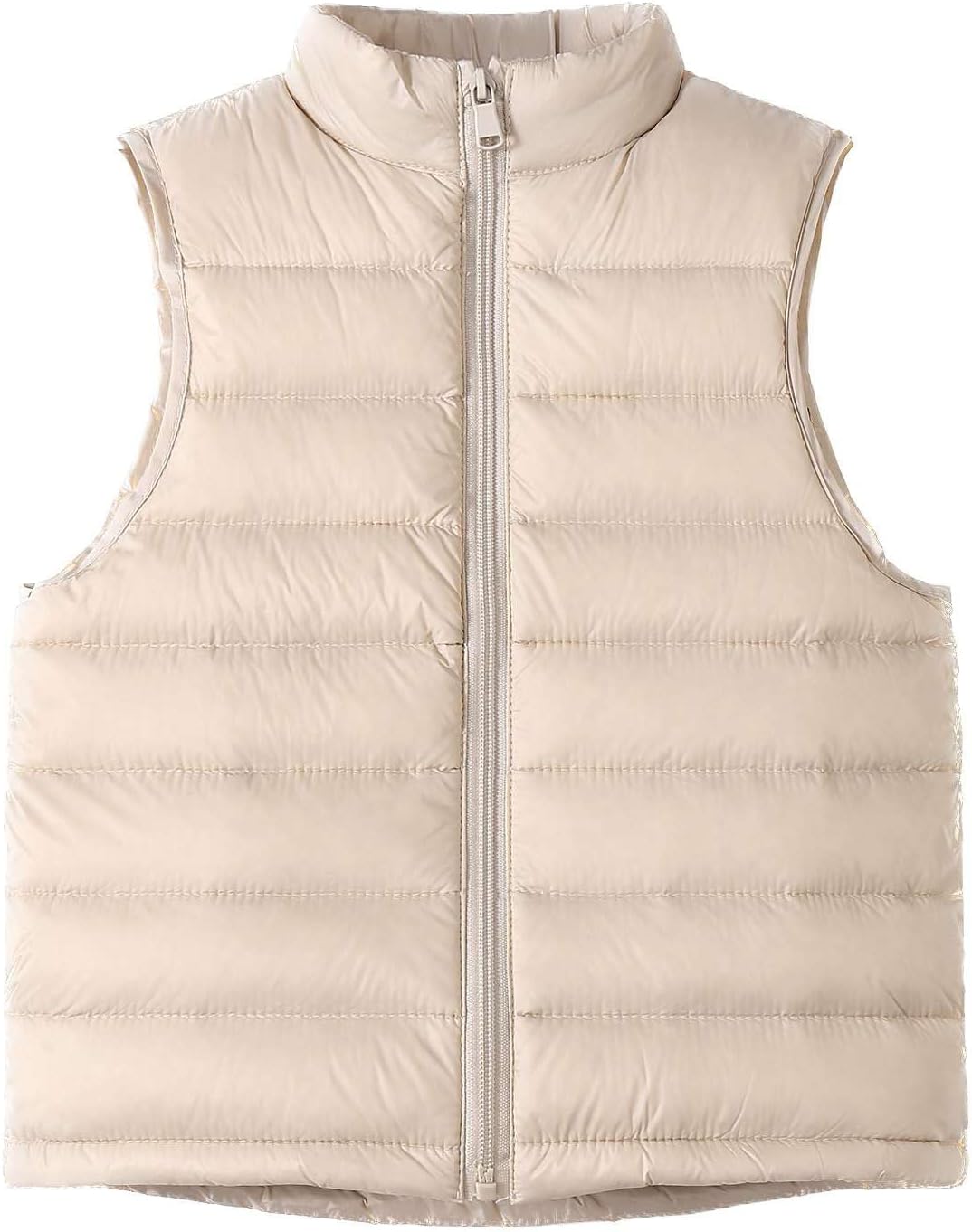 Kids Lightweight Down Vest Girls Warm Puffer Waistcoat Winter Sleeveless Sleeveless Jacket