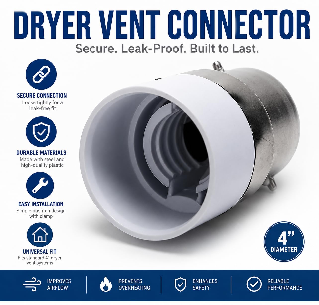 B22 to E14 Lamp Base Converter - White -2