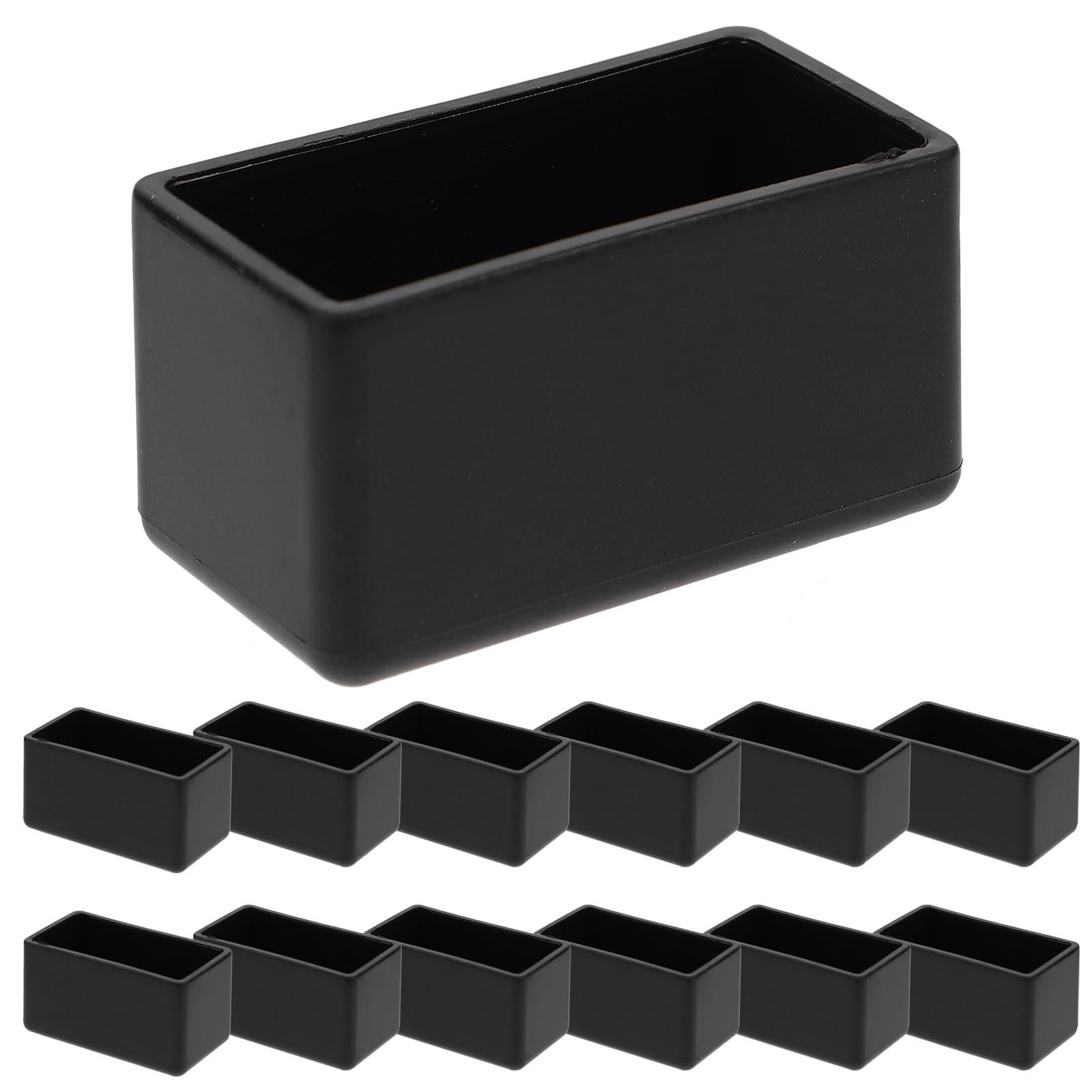 Fundas protectoras para patas de silla en PVC negro: cuida el silencio y el confort de tu casa