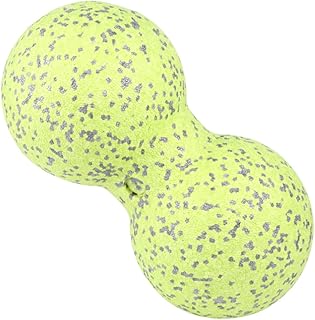 Beavorty 1pc Peanut Yoga Roller Back Roller Ball Trigger Point Ball Muscle Roller Ball Peanut Ball Massage Ball Peanut Shoulder Roller Mini Scroll Wheel