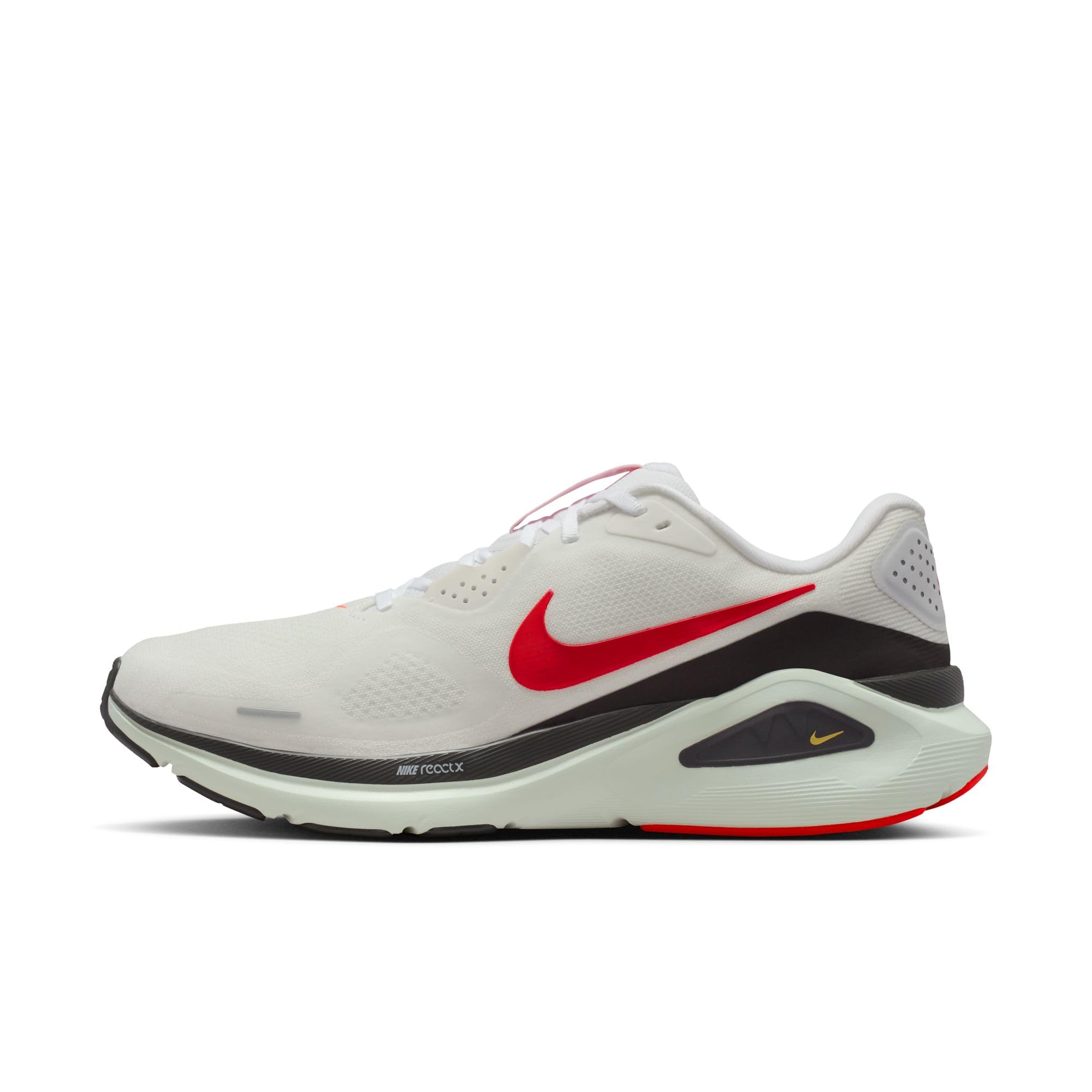 Nike Men's Structure 26 Trainers - White/Crimson - 8.5 (43)