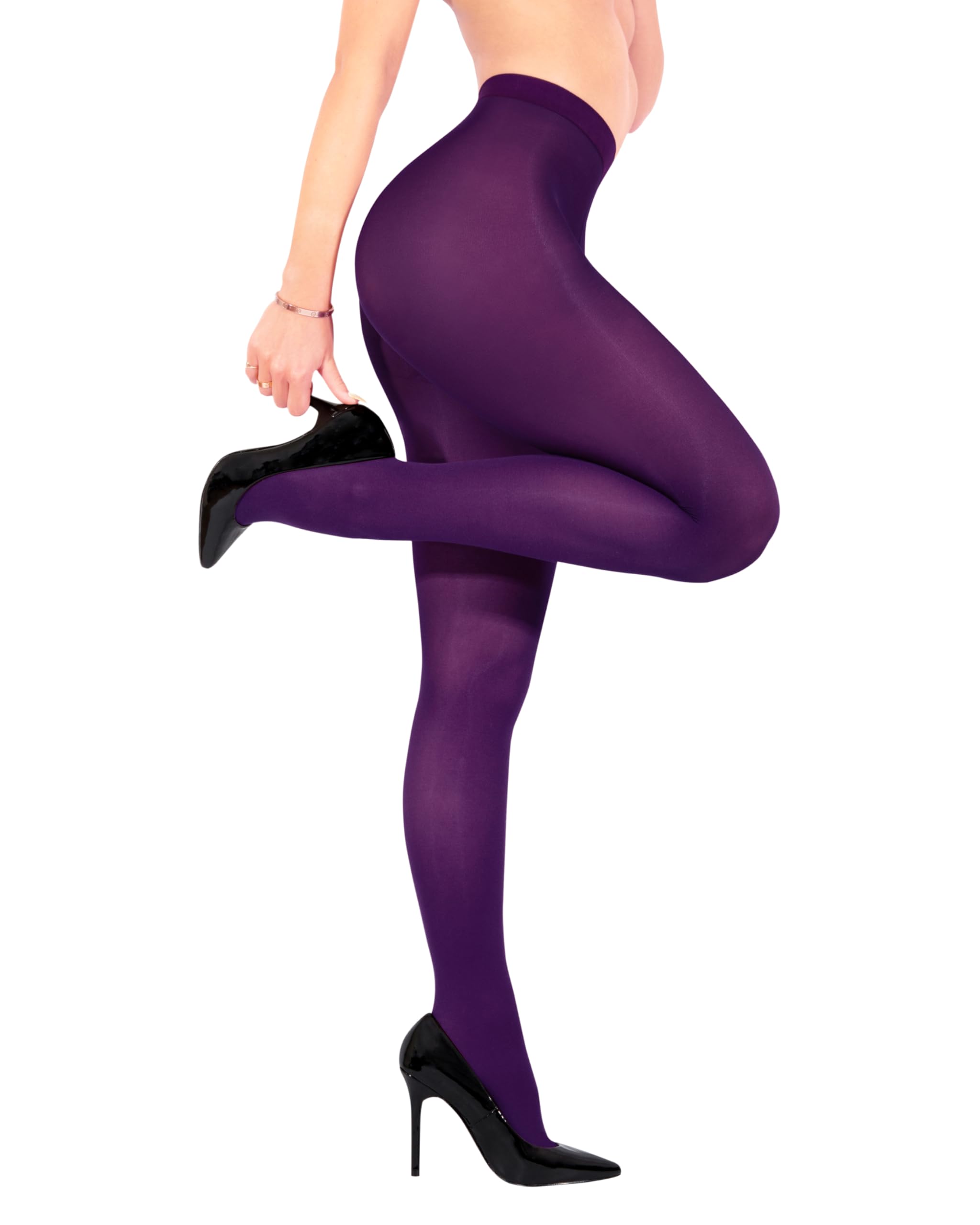 sofsy Strumpfhose Damen 40 DEN blickdicht | Weiche Microfaser | Mattes Finish | Komfortbund | Made in Italy | S-XXL