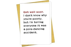 Get Well Soon Card, Best Funny Gifts