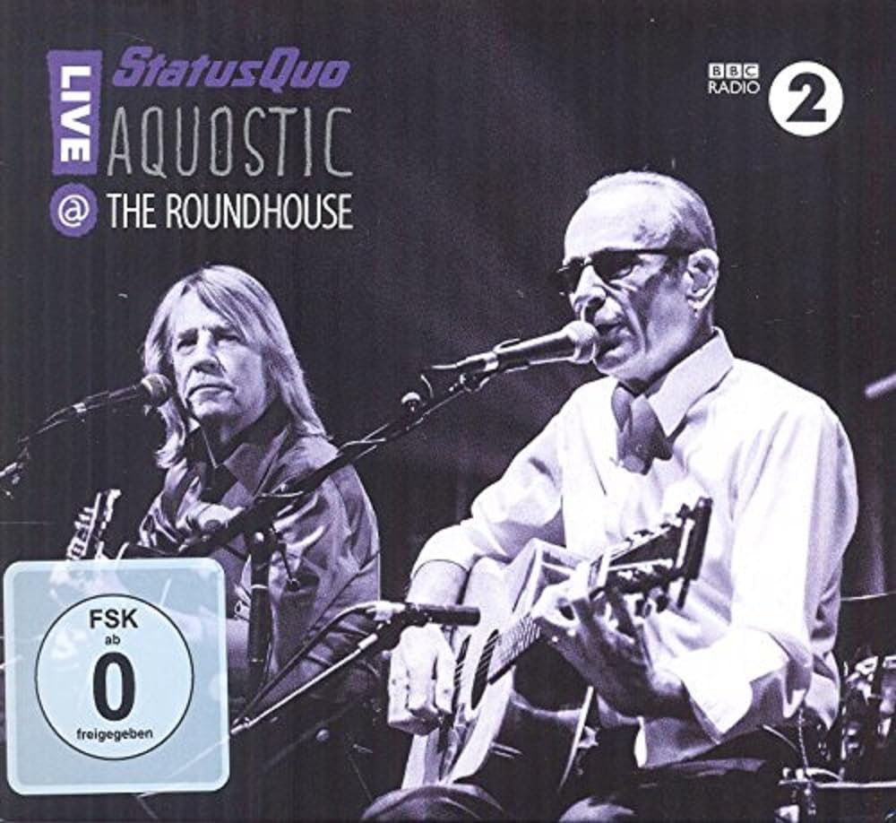 STATUS QUO - AQUOSTIC! LIVE AT THE ROUNDHOUSE  BLU-RAY