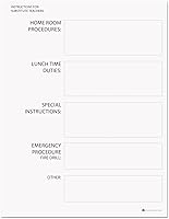 Vista 4 de House of Doolittle 51407 Libro de Clase, Cubierta con Efecto Cuero en Relieve, 27,94 x 21,59 cm, Azul