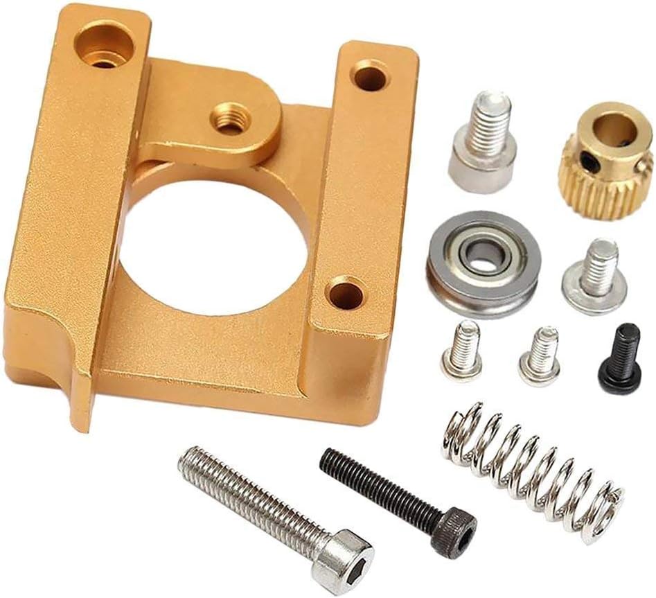 UIOTEC3D Printer MK8 Extruder Aluminum Frame Block DIY Kit(Right Hand) for Makerbot RepRap Prusa i3