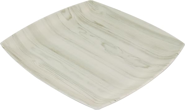 Gibson Home Woodgrain 12 Piece Melamine Dinnerware Set