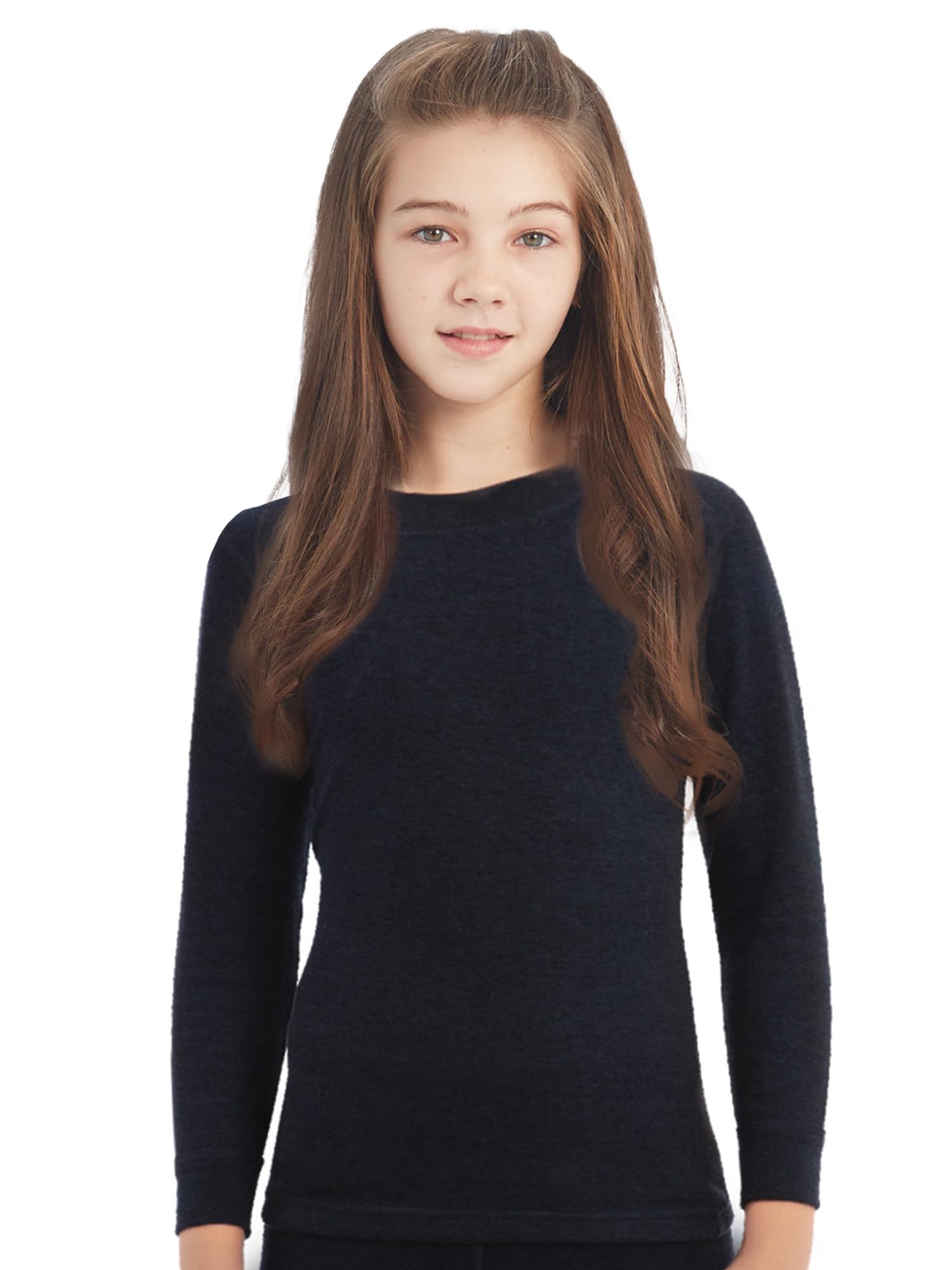 BODYCARE Heat Max - Fur Fleece Inside Girls Round Neck Full Sleeves Top Wear Thermal Gold Plus Premium Range for Very High Warmth-picture-37