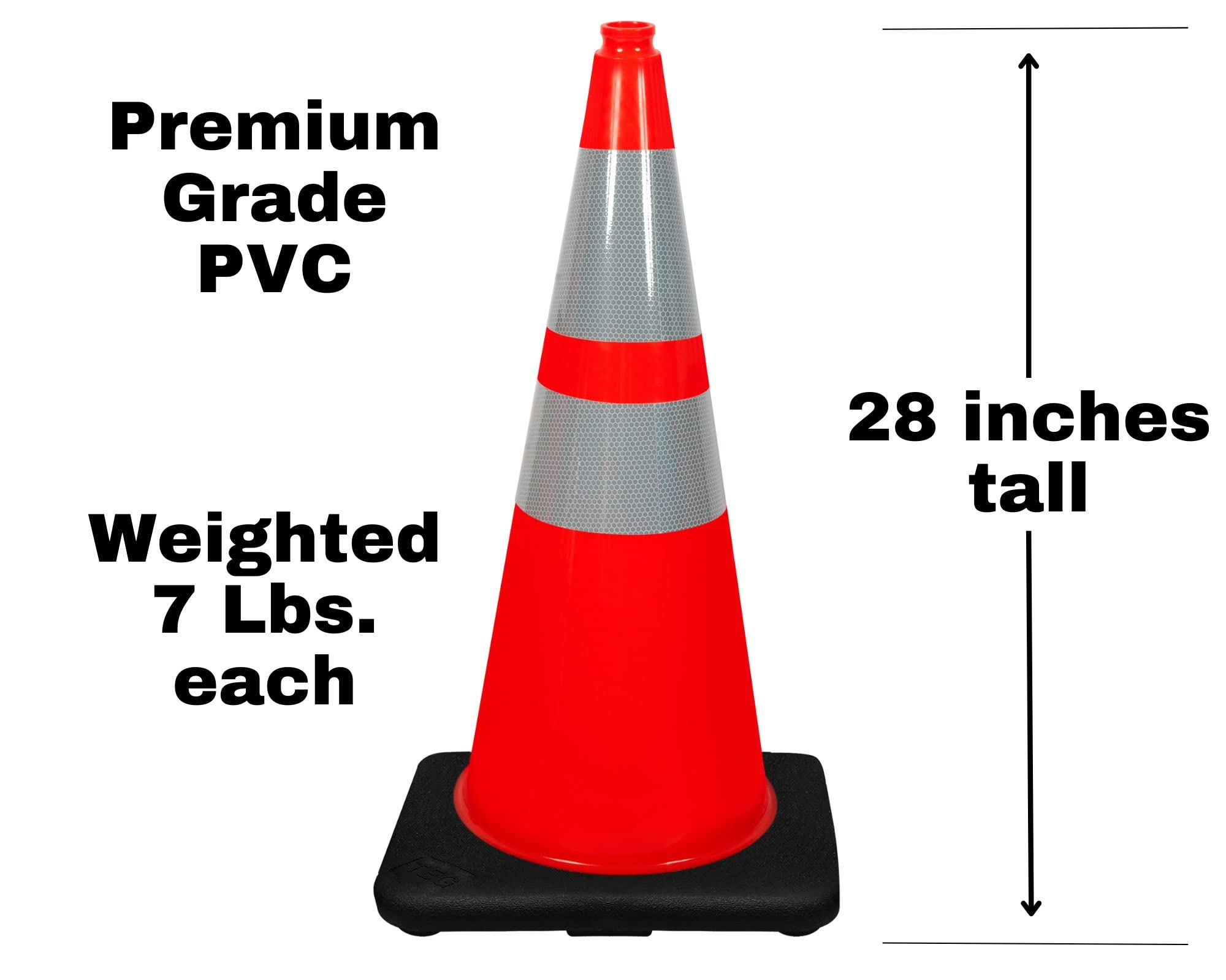(6 Cones) CJ Safety 28