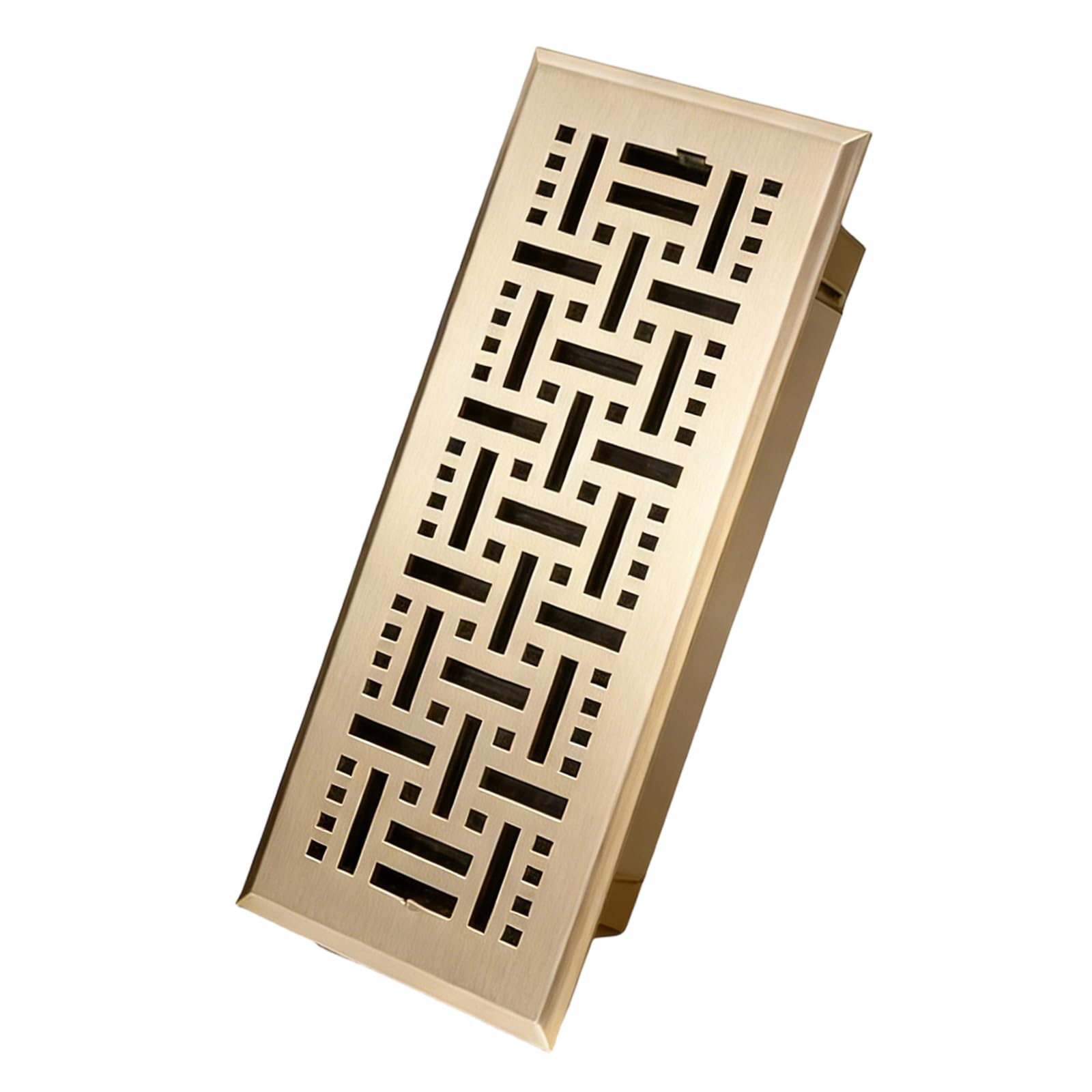 Piceioep Silver Floor Vent Grille Constructed From Robust Iron For Easy Blending Into Different Interior Styles Multi Purpose Ventilation Grate