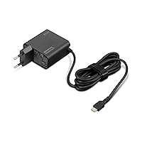 Lenovo 65W USB-C Wall Adaptor: Caricatore da Parete con Protocollo PD 3.0 per Ricarica