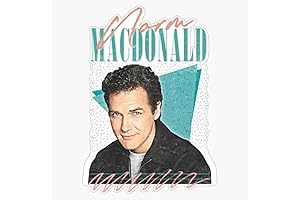 Norm Macdonald Bumper Sticker, Reviving Laughter with Every Drive