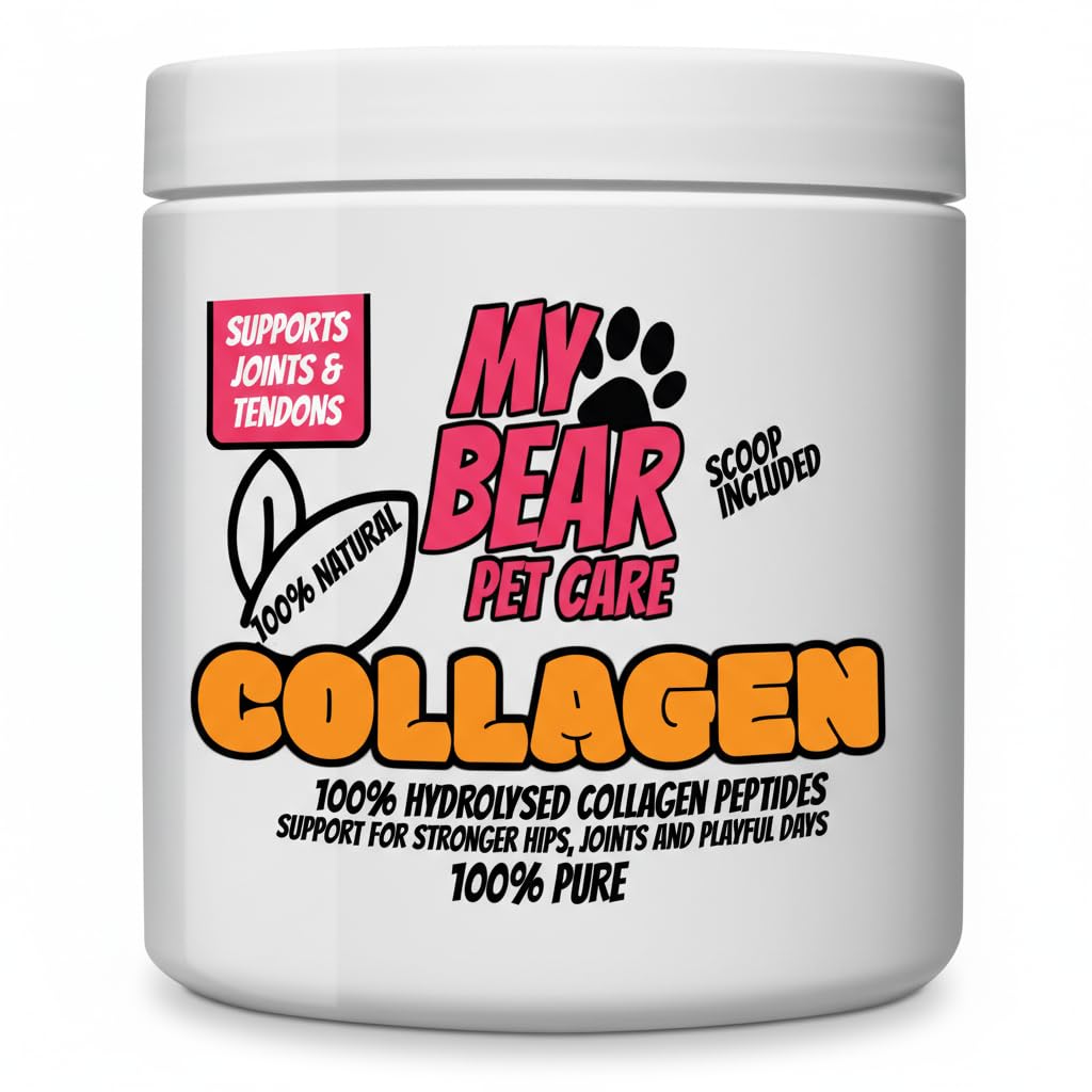 My Bear Pet Care Hydrolysed Collagen for Dogs 250g – Joint, Tendon & Mobility Support | Grain‑Free