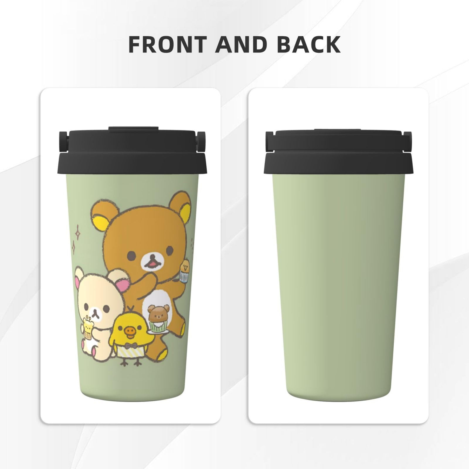 Amazon | タンブラー リラックマ コーヒーカップ コンビニカップ 保冷 