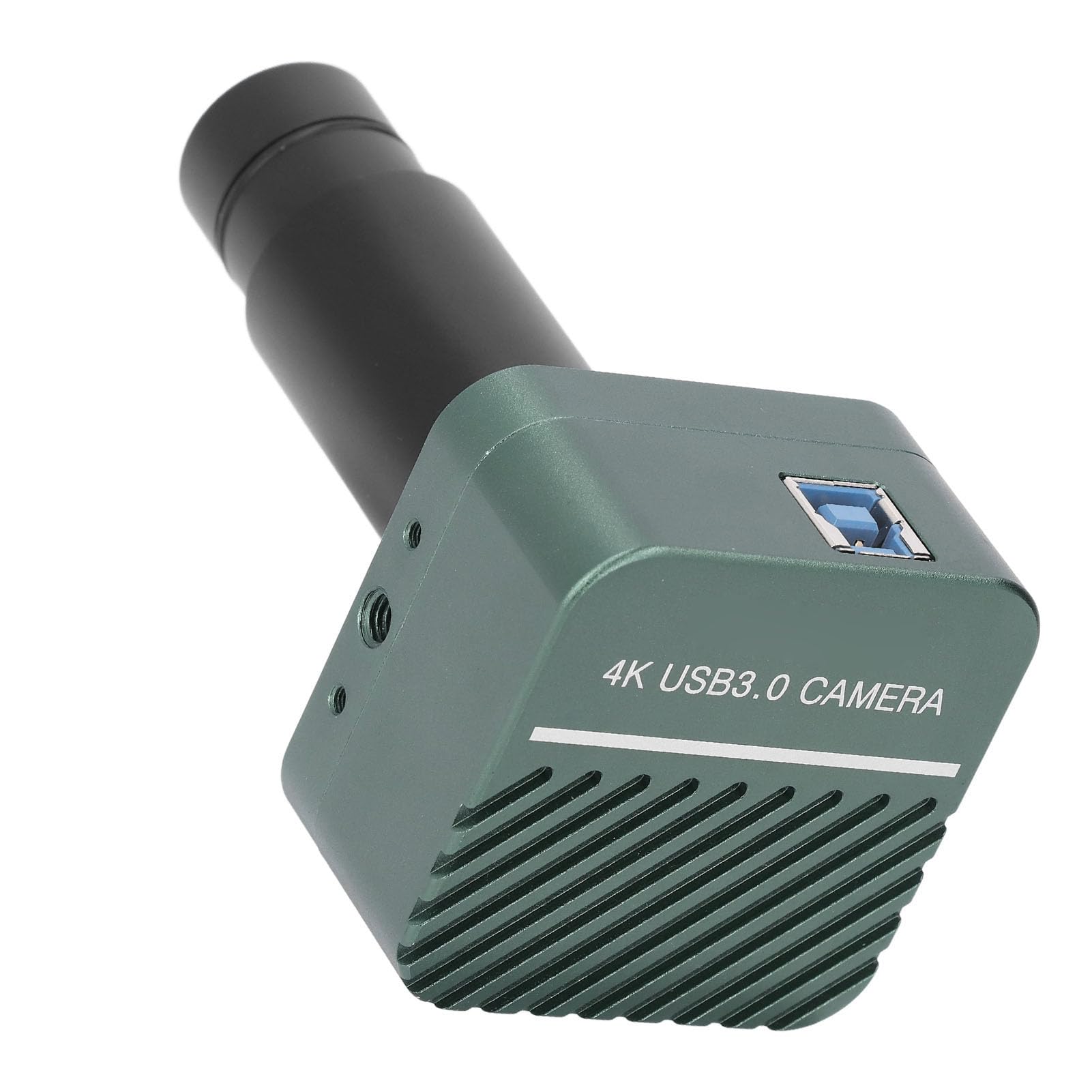 FTVOGUE Cámara de Microscopio Electrónico, Aleación de Aluminio, Ocular Digital de 8MP con Lente de 0,5X, Microscopios Biológicos y Estereoscópicos