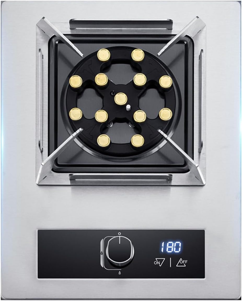 Estufa de Gas 1 Quemador 5.2KW Portátil con Temporizador y Protección