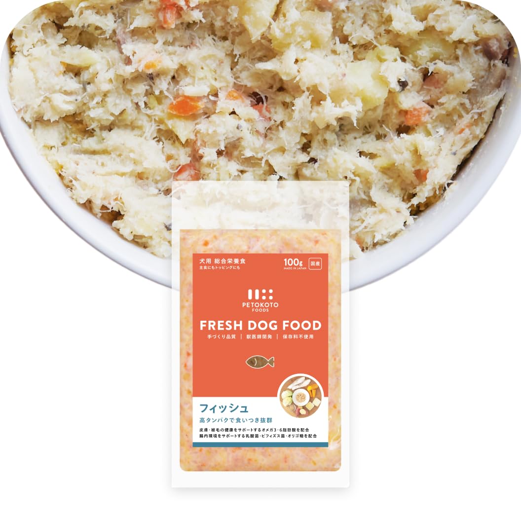 ペトコトフーズPETOKOTO 犬用総合栄養食チキンポーク100g 各48袋