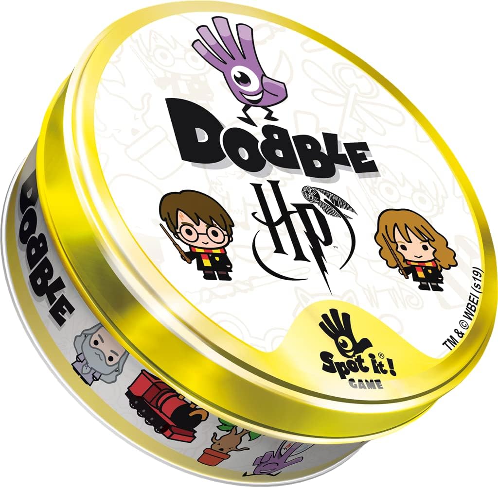 Dobble Zygomatic | Harry Potter | Board Game | Ages 6 + | 2 to 8 Players | 15 Minutes - French Language
