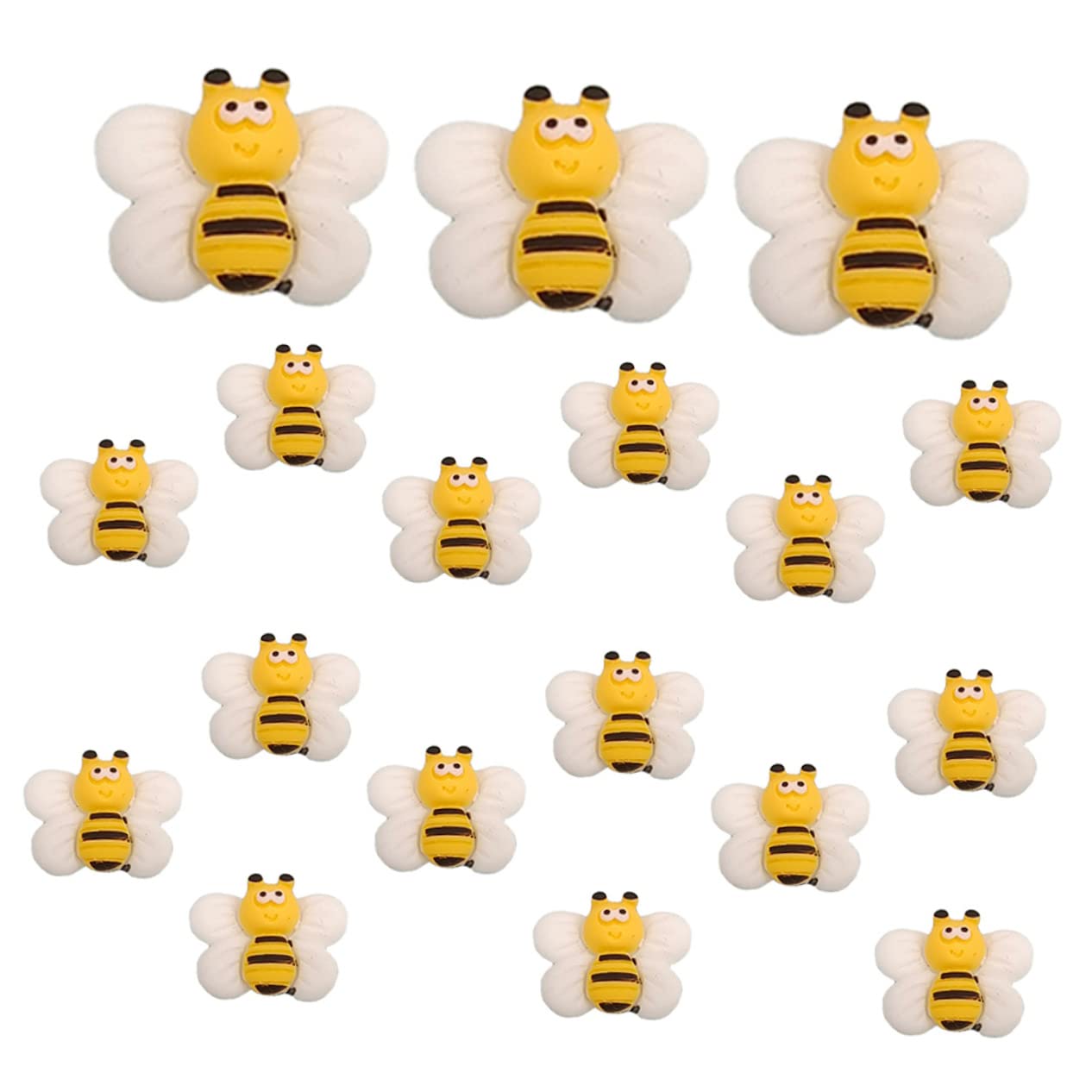 NUOBESTY 4 Sätze Bienenförmige Pushpins Multifunktionale Reißnägel Für Büro Und Zuhause Praktische Pinnadeln Zur Wanddekoration Und Kartenmarkierung Einfach Zu Sicher Und 25 Stück * 4