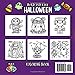 Bold and Easy Halloween Coloring Book: Simple and Big Cute Spooky Designs for Adults and Kids, Pages to Color With Large Print and Thick Lines for Stress Relief and Relaxation