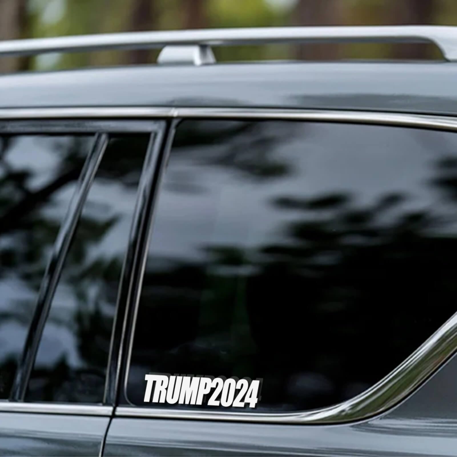Trump 2024 Stickers 6-Pack - Vinyl Decals For Cars, Windows, Laptops & More