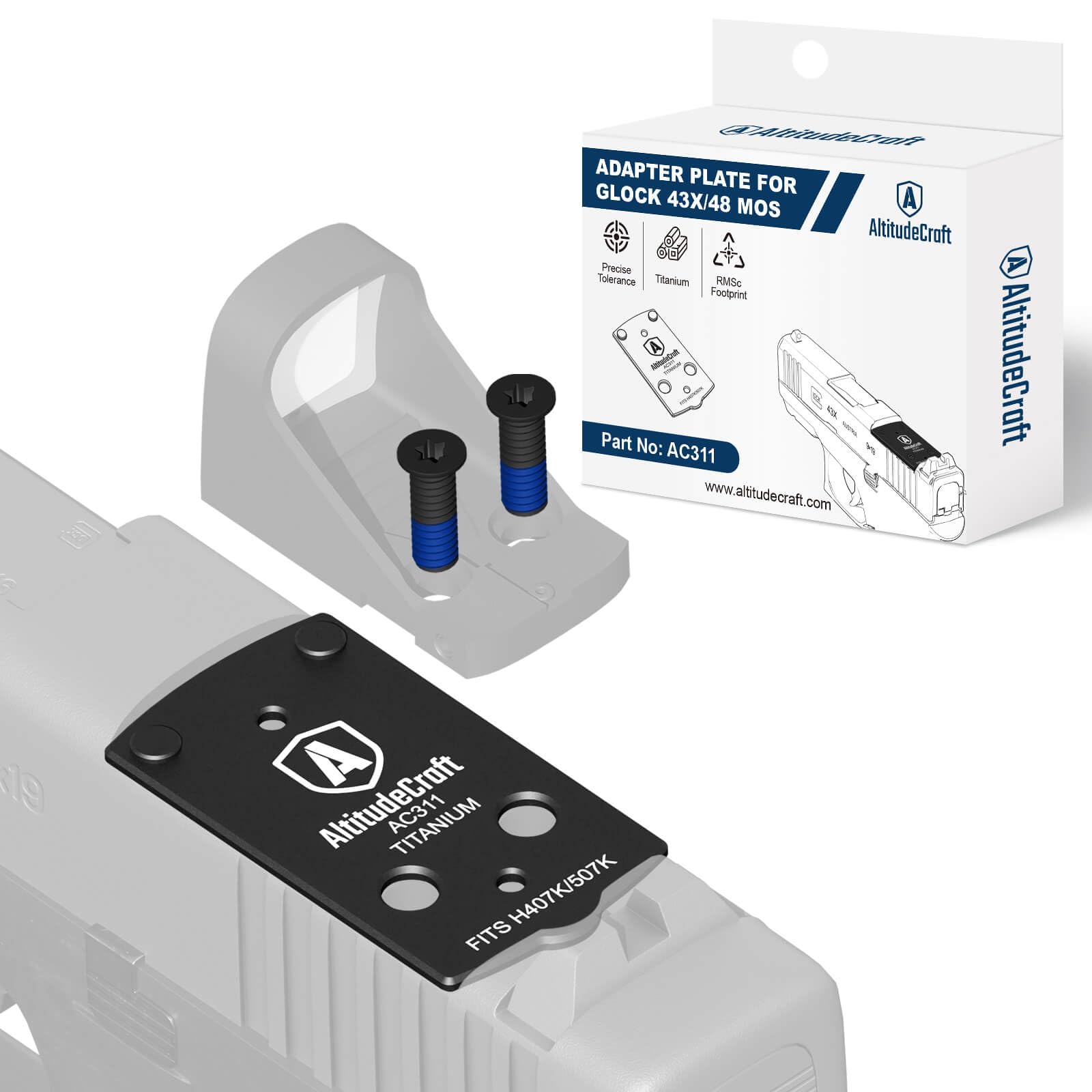AltitudeCraft Optic Adapter Plate