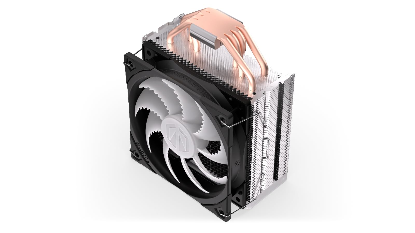 ENDORFY Fera 5 ARGB, raffreddatore per CPU con ventola da 120 mm, ventola Fluctus 120 mm ARGB PWM, inclusa pasta termica, dissipatore am4, dissipatore cpu am5, AM4, LGA1700, LGA1200